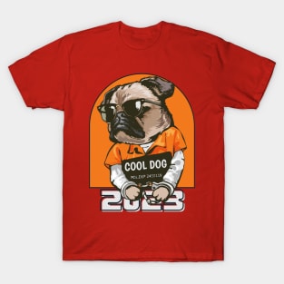cool dog 2023 T-Shirt